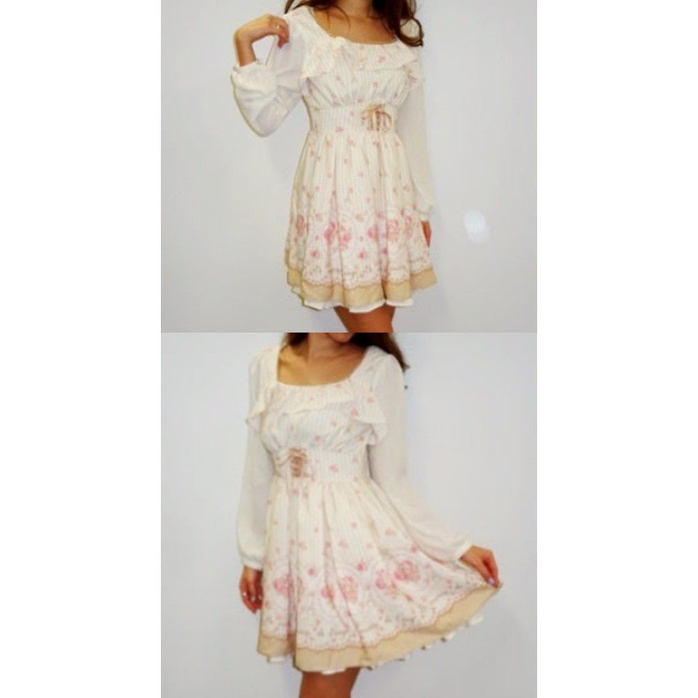 Liz Lisa Distant Memories Eiffel Tower OP Dress J Fashion Gyaru Lolita Japan - Picture 3 of 16